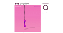 Desktop Screenshot of amplifiremusic.com